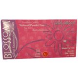 Nitril Handschoenen Poeder Vrij Lila 100 Stuks Maat L (Blossom)