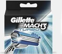 Gillette Mach3 Turbo Scheermesjes 5 Stuks