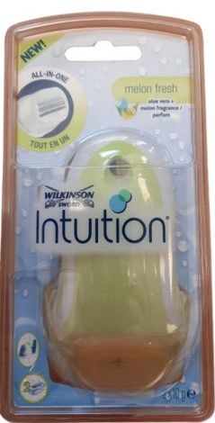 Wilkinson Intuition Meloen Fresh Scheersysteem met Navulmesjes 2 Stuks