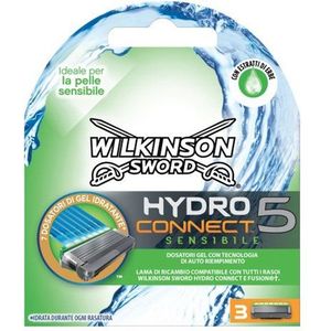 Wilkinson Sword Hydro Connect 5 Sensitive 3 Stuks