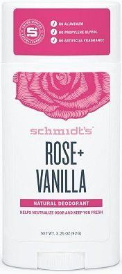 Schmidt's Deodorant Stick Rose & Vanilla
