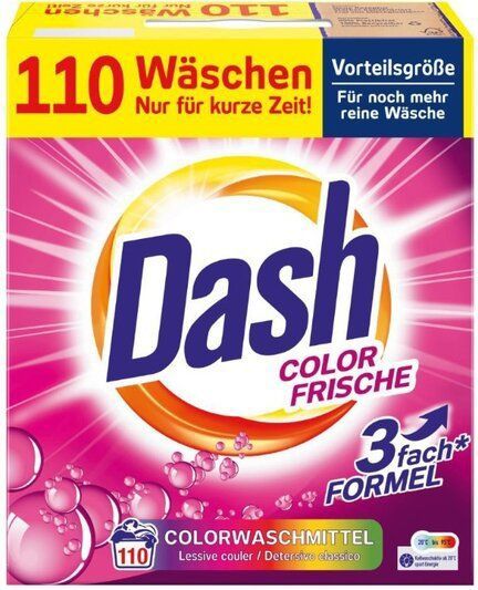 Dash Waspoeder Color Frische 110 Wasbeurten