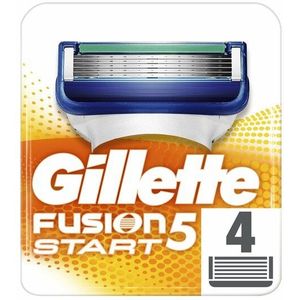 Gillette Fusion 5 Start Scheermesjes 4 Stuks