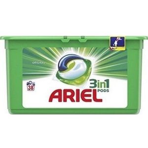 Ariel 3 in 1 Pods Regular 38 stuks