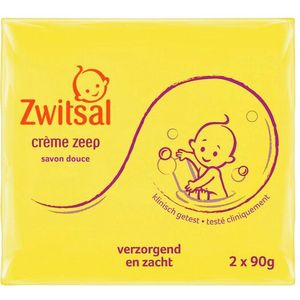 Zwitsal Crème Zeep 2 x 90 gram