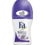 Fa Deodorant Roller NutriSkin Care en Invisible 50ml