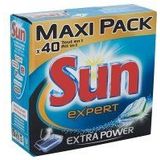 Sun Expert Extra Power vaatwastabletten All in One 40 stuks