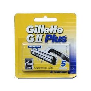 Gillette G2 Plus Scheermesjes 5 Stuks