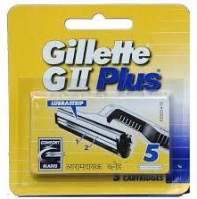 Gillette G2 Plus Scheermesjes 5 Stuks