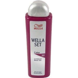 Wella Set Versteviger Color 22 Lichtblond 100ml