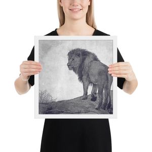 'The lion in you' poster - Wit , 14×14