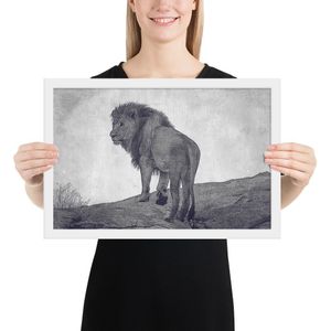 'The lion in you' poster - Wit , 12×18