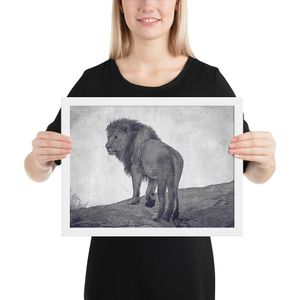 'The lion in you' poster - Wit , 12×16