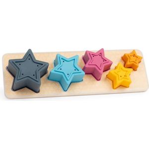 Vormen sorteren Sterren - Hout - Vanaf 12mnd  - Shooting Star Sorter