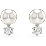 Swarovski Matrix - Dames Oorknoppen - Zilver