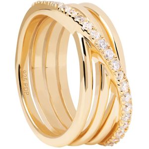 P D Paola The New Essentials - Dames Ring - goudkleurig