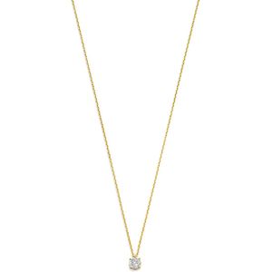 Beloro Jewels Monte Napoleone - Dames Ketting - 9 karaat