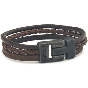 Josh  - heren Armband - Bruin