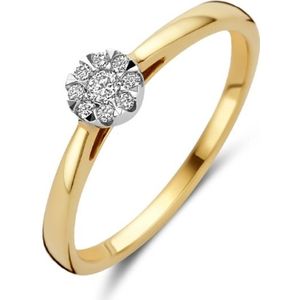 Blush Diamonds 14 Karaat Gouden Ring met Diamant 1676BDI
