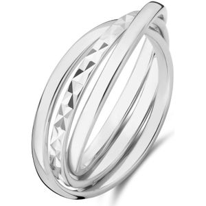 Parte Di Me  - Dames Ring - Zilver