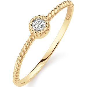 Jackie Gold Grimaldi 14 Karaats Gouden Ring 585 JKR25.511-56