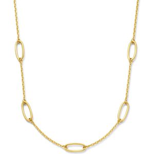 Beloro Jewels Della Spiga - Dames Ketting - 9 karaat
