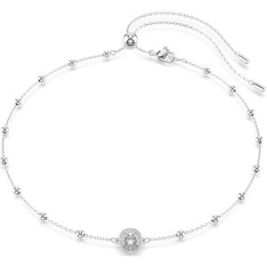 Swarovski  - Dames Ketting - Transparant & Zilver