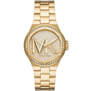 Michael Kors Lennox - dames horloge - goudkleurig met  band