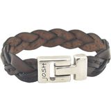Josh  - heren Armband - Bruin