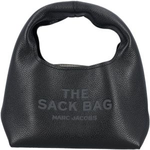 Marc Jacobs - Mini Snack Handtas - Zwart - Leer - Halvemaanvorm