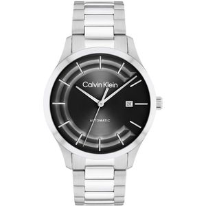 Calvin Klein  - heren horloge - zilverkleurig met  band