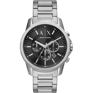 Armani Exchange AX1720 Herenhorloge 44 mm - Zilverkleurig