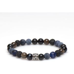 Karma  - heren Armband - Meerkleurig
