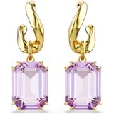 Swarovski  - Dames Oorbellen - goudkleurig
