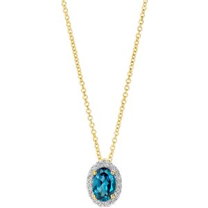 Blush  - Dames Ketting - 14 karaat goud