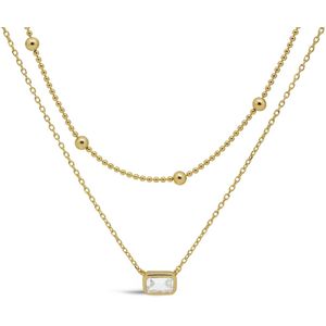 Karma  - Dames Ketting - goudkleurig