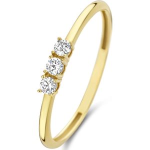 Beloro Jewels Monte Napoleone - Dames Ring - 9 karaat