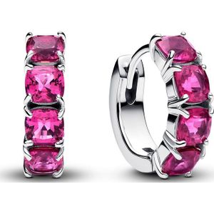 Pandora - 293851C02 - Oorbellen - Roze - Metaal