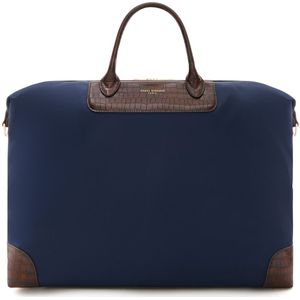 Isabel Bernard  - dames  Weekendtas van kunstleer - Blauw