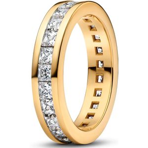 Pandora  - Dames Ring - goudkleurig & Transparant