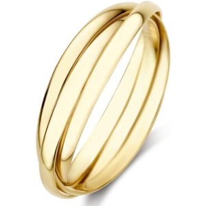 Isabel Bernard Rivoli Méline 14 Karaat Gouden Trinity Ring IB330078
