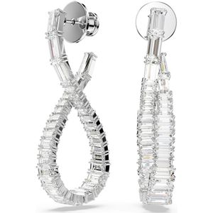 Swarovski Hyperbola - Dames Oorhangers - Zilver