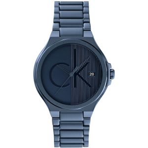 Calvin Klein  - heren horloge -  met  band