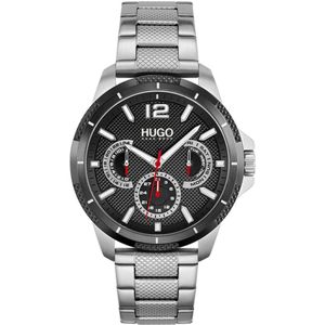 HUGO HU1530195 Herenhorloge Zilverkleurig - 46 mm