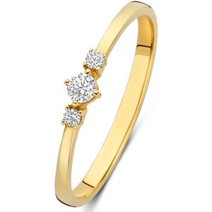 Beloro Jewels  - Dames Ring - 9 karaat