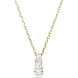 Swarovski  - Dames Ketting - Transparant & goudkleurig