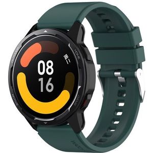 Siliconen sportband - Donkergroen - Samsung Galaxy Watch - 46mm / Samsung Gear S3