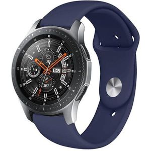Rubberen sportband - Donkerblauw - Xiaomi Mi Watch / Xiaomi Watch S1 / S1 Pro / S1 Active / Watch S2