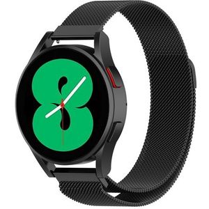 Milanese bandje - Zwart - Huawei Watch GT 2 Pro / GT 3 Pro - 46mm