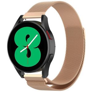 Samsung Milanese bandje - Champagne goud - Samsung Galaxy Watch 3 - 45mm